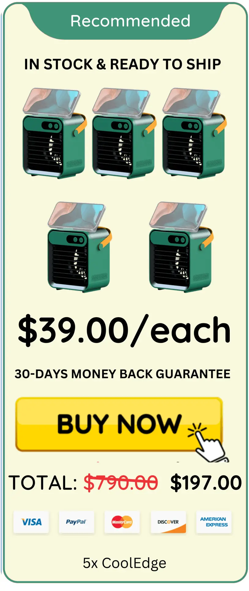 CoolEdge package price